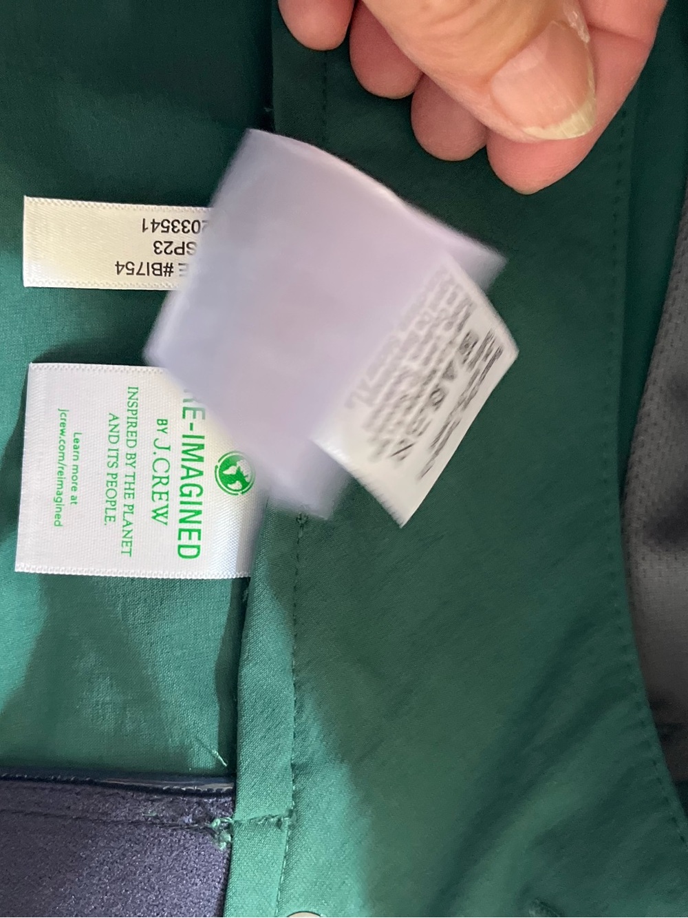 New Men’s J. Crew green 7” tech golf performance short. Size 31” - Picture 10 of 14